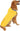 Reversible Dog Raincoat Hooded Slicker Poncho Rain Coat Jacket for Small Medium Large Dogs Ducks Yellow - L
