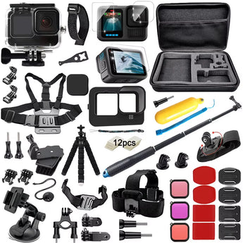 Accessories Kit for Hero 13 Black Carrying Bag Waterproof Housing Case Tripod Set for Go Pro Hero13 Hero13