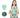 3 in 1 Baby Hipseat Carrier Backpack Straps for Infant Toddler 0-36M Ergonomic with Windproof Hat for Winter Luminous Strips
