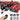 12V Motorcycle Red Sound System SD USB MP3 Motorcycle Bluetooth Audio Remote Control Stereo 2 Speakers Waterproof FM Radio