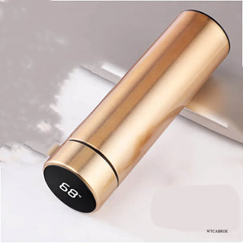 500Ml Coffee Thermos Intelligent Stainless Steel Water Bottle Cup Temperature Display Vacuum Flasks Travel Thermal Mug Keep Cup