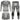 Men Boxing Set Jiu Jitsu Rashguard Body Suit Spandex/High Quality MMA Compression T-Shirt Garments and Shorts Sportswear Suits