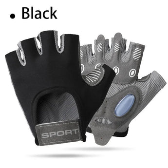 1 Pair Soft Non-Slip Fitness Gloves - Outdoor Non-Slip Workout Gloves,For Strength Training,Body Workout,Fitness and Sports