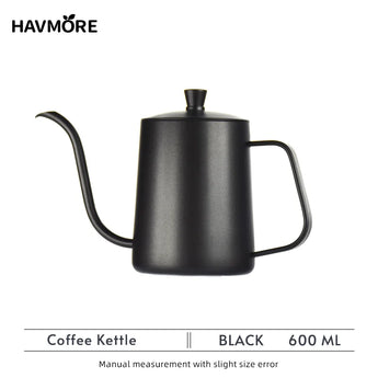 304 Stainless Steel 600Ml Long Gooseneck Spout Barista Espresso Coffee Maker Kettle Teapot Accessories Tools