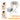 26W Brushless Motor Neck and Shoulder Massager Wireless Shoulder and Back Kneading Massage Shawl Neck Masajeador