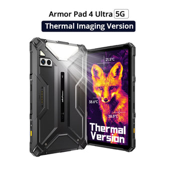 Armor Pad 4 Ultra 5G Rugged Tablet Thermal Lmaging 11800Mah 10.36"2K 16GB + 256GB Android 14 LED Light