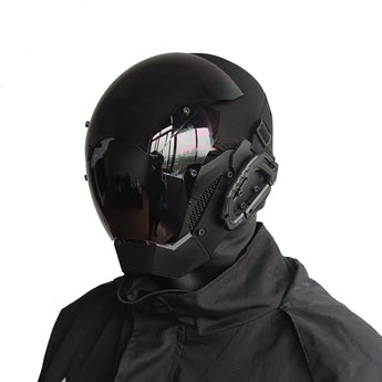 Cyberpunk Mask Playing Cosplay Robocop of the Future Futuristic Cool Standard Model Science Fiction for Halloween Party