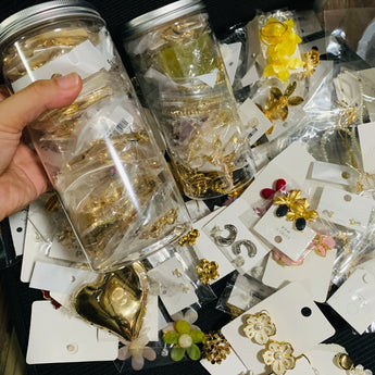 Tiktok'S Highly Popular Brand New Jewelry Blind Box Jar Mixed Blind Box Lucky Bag Necklace Earrings Bracelet Random