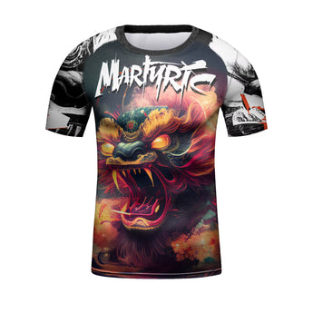 Children Gym Wear Jiu Jitsu MMA T-Shirt Pants Boys Brazilian Grappling Bjj Boxing Rash Guard Sport Clothing Boxing 4Pcs/Set