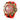 2024 New European and American Manga Fashion Red Large Dial Casual Watch Men'S Life Waterproof Quartz Alloy Casual Watch