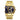 Oulm Auto Date Men Watch Square Gold Quartz Wrist Watch for Man Sports Multi-Time Zone Military Male Waterproof Reloj Hombre