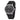 Original Design Mens Carbon Fibre Rotor Dial Black Rubber Mechanical Watch Blue Glow Waterproof Sport Watches BLM-ROTOR