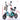 2025 Folding Electric Trike Scooter Passenger Adult Tricycle Sale Ready to Ship Lithium Battery 48V Foldable Bicycle Tricycle