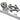 Wholesale Gym Hot Sale Cheap Gym Home Fitness 10/20/25/30/35/40/45/50KG Electroplate Cast Iron Weights Adjustable Dumbbell Set