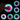 6Colors Creative LED Light Luminous Fidget Spinner Changes Hand Spinner Golw in the Dark Stress Relief Toys for Kids