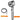 Shower Head Kit High Pressure Shower Head for Hard Water High Pressure Shower 3-Mode Adjustable Spray with Massage Bathroom