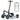 10-Inch 15Ah Light Foldable Electric Scooter Portable Folding Adult Electric Scooter with Application