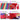 Double Hammock 2 Person Canvas Cotton Hammock with Tree Straps for Patio Garden Backyard Outdoor and Indoor (Red, Blue)
