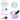 130Cm -40Cm Water Filled Transparent Ball Birthday Party Balloon Toy Durable Non-Leakable Children Outdoor Fun Game Bouncy Ball