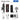 C22 Handheld Gimbal 360° AI Face Tracking Shoot Stabilizer Selfie Stick Desktop Tripod with Multifunction Remote for Smartphoes