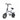 AVDL A02 Electric Folding Bike with 250W Motor 14Inch Wheels 36V 6.4Ah Battery Kids Ebike