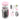 Ortable Bottle Brush Set, ABS Material, with Silicone Brushes, Drain Rack, and Bottle Accessories, with Plastic Handle, for Ages