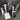 13 Piece 750Ml 600Ml Cocktail Shaker Set Stainless Steel Bar Tools with Black Stand, 750Ml Shaker, Jigger, Spoon, Pourers