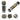 New Portable Tobacco Grinder with Filling Horn Tube Function 3 in 1High Quality Manual Tobacco Grinder Smoking Accessories