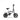 AVDL A02 Electric Folding Bike with 250W Motor 14Inch Wheels 36V 6.4Ah Battery Kids Ebike