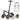 10-Inch 15Ah Light Foldable Electric Scooter Portable Folding Adult Electric Scooter with Application
