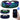 DIY Shining Electronic Futuristic Eyewear Glow the Dark Bluetooth LED Luminous Glasses Prop for Party Bar Festival Performance