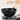 Carbon Steel Mini Wok 20Cm Classic Kitchen Cooking Pot Non-Induction/Wooden Handle Flat Base Pan Includes 1 X Chinese Wok Pan