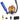 HECUIOI 0.5L Mini Scuba Tank, Diving Mask Snorkel Air Snorkeling Equipment Outdoor Oxygen Diving Tank Underwater Swimming