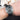 Original Design Mens Carbon Fibre Rotor Dial Black Rubber Mechanical Watch Blue Glow Waterproof Sport Watches BLM-ROTOR