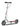 Adult Handbrake Scooter Children and Adolescents Two-Wheel Foldable City Campus Lighted Wheel Kick Scooter