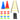 1 Set of Soccer Speed Quickness Agility Training Set Agility Ladder, (19.6 Ft Long with 12 Rungs)