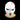 Imitation Carbon Fiber Halloween Full Face Mask Dance Party Prom Mask Black Red Tactical Games, Outdoor Activities, Movie Props