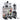 Customized Heavy Duty 8 in 1 Multifunctional Blender in Stock Multi Purpose Juicer Big Capacity High Speed Blender