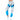 2026 New Women'S Blue-Black Pants, Elastic Waist Color-Blocked Trousers, Perfect for Nightclubs/Parties/Dancing.