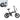 Foldable Bike 14/16Inch Student Bike Ultralight Small Pedal Bicycle Road Bike Variable Speed Gifts for Teenagers, Beginners