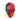 Imitation Carbon Fiber Halloween Full Face Mask Dance Party Prom Mask Black Red Tactical Games, Outdoor Activities, Movie Props
