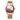Sapphire Crystal Glass Wrist Watch Painting Dial Blue Color Mens Leather Automatic Wristwatch
