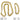 Hip Hop Long Chain Golden Choker Two Sizes Top Quanlity Gold Plated Jewelry Set Necklace Bracelet Jewellery Sets Party Gifts