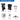 M02 Phone Stabilizer 3-Axis Foldable Handheld Gimbal AI Face Tracking for Iphone Android Smartphone, Detachable Remote