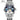 Real Tourbillon Automatic Watches for Men 43Mm Large Dial Blue Earth Series High-End Luxury Brand Mechanical Watch