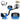 Professional MD910 Metal Detector 9.8 Inch Waterproof Search Coil Underground Treasure Gold Finder Pinpointer for Detecting