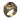 New 2025 Fashion Gold Colored round Men'S Ring with Luxury Black Stones for Wedding Party Bridal Jewelry Accessory