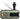 Weather Radio Emergency Multifunctional Radio FM AM WB Hand Crank Solar USB Charging 2000Mah Power Bank LED Flashlight Torch