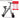 Mini Folding Electrombile/Scooter Ultra-Light Portable Battery Bicycle Driving Two-Wheel Walking Light-Duty Vehicle