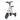350W Lightweight Folding Electric Scooter Two Parents and Children,Fashionable Portable Mini Three-Wheeled Scooter with Children